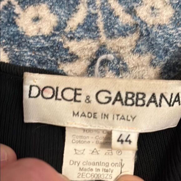 Dolce & Gabbana Black Semi Sheer Button-Up Cardigan Luxury Office Minimalist - Picture 10 of 10